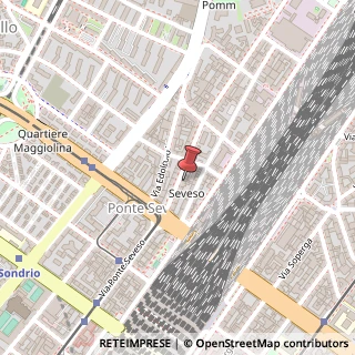 Mappa Via Gianfranco Zuretti, 10, 20125 Milano, Milano (Lombardia)