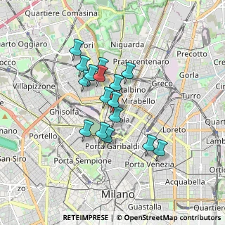 Mappa Via Gian Antonio Boltraffio, 20159 Milano MI, Italia (1.33125)