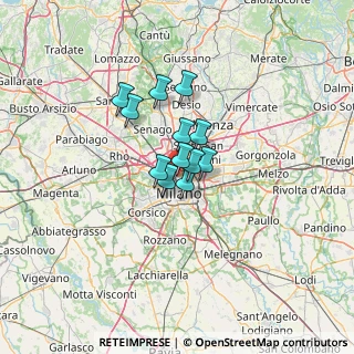 Mappa Via Gian Antonio Boltraffio, 20159 Milano MI, Italia (7.455)