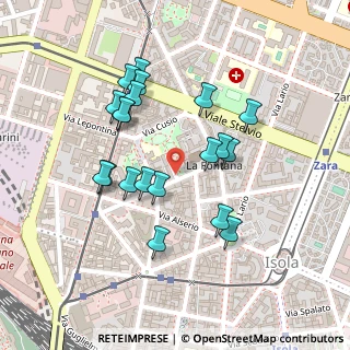 Mappa Via Gian Antonio Boltraffio, 20159 Milano MI, Italia (0.212)