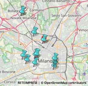 Mappa Via Gian Antonio Boltraffio, 20159 Milano MI, Italia (4.045)