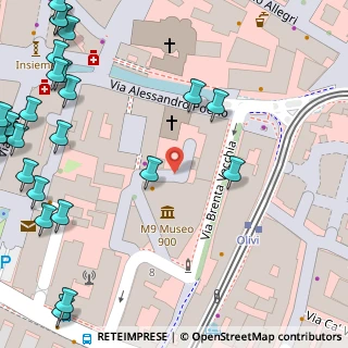 Mappa Via Giovanni Pascoli, 30171 Venezia VE, Italia (0.084)