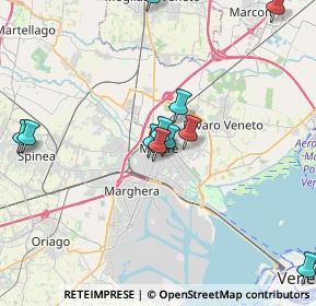 Mappa Via Giovanni Pascoli, 30171 Venezia VE, Italia (4.835)