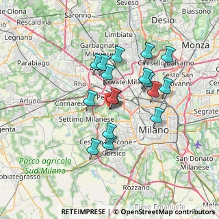 Mappa Via Luigi Ratti, 20153 Milano MI, Italia (5.92882)