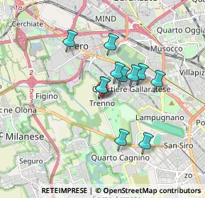 Mappa Trenno, 20151 Milano MI, Italia (1.34)