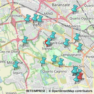 Mappa Via Luigi Ratti, 20153 Milano MI, Italia (2.64895)