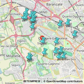 Mappa Via Luigi Ratti, 20153 Milano MI, Italia (2.279)