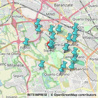 Mappa Via Luigi Ratti, 20153 Milano MI, Italia (1.7605)
