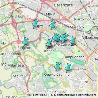 Mappa Via Luigi Ratti, 20153 Milano MI, Italia (1.41333)