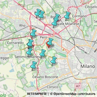 Mappa Via Luigi Ratti, 20153 Milano MI, Italia (3.82154)