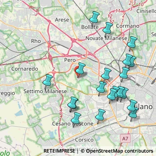 Mappa Via Luigi Ratti, 20153 Milano MI, Italia (4.785)