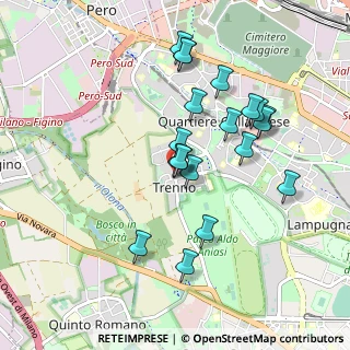 Mappa Via Luigi Ratti, 20153 Milano MI, Italia (0.8405)