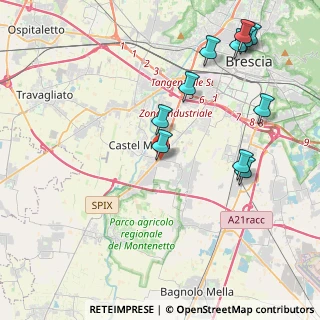 Mappa Via Pablo Neruda, 25020 Brescia BS, Italia (4.79818)