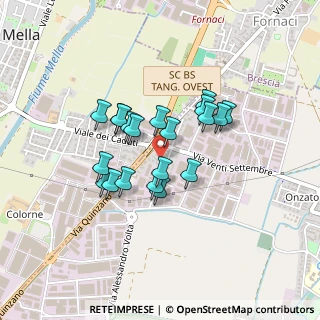 Mappa Via Pablo Neruda, 25020 Brescia BS, Italia (0.3275)