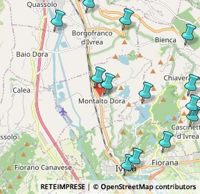 Mappa Via Mazzini, 10016 Montalto Dora TO, Italia (2.90067)