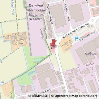 Mappa Via I Maggio, 31, 20066 Melzo, Milano (Lombardia)