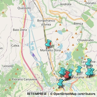 Mappa Corso Guglielmo Marconi, 10016 Montalto Dora TO, Italia (3.30313)