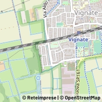 Mapa Vignate