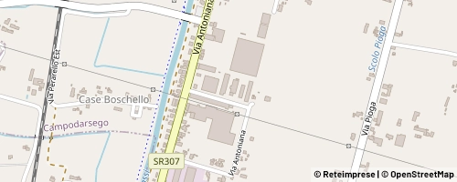 Mappa Campodarsego