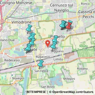 Mappa Via Pola, 20096 Pioltello MI, Italia (1.77714)