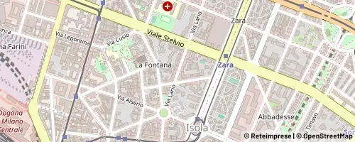 Mappa Milaan