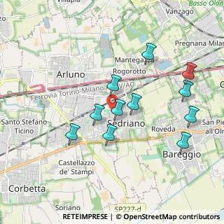 Mappa Via Don Lorenzo Milani, 20018 Sedriano MI, Italia (1.81455)