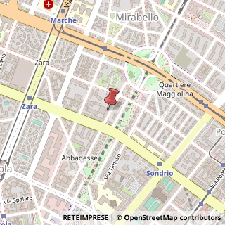 Mappa Via Ercole Oldofredi, 41, 20124 Milano, Milano (Lombardia)