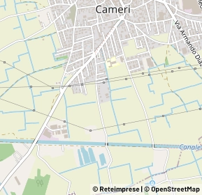 Mappa Via Muggio, 28062 Cameri NO, Italia (0.45)