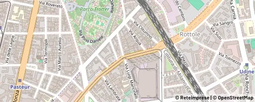 Mappa Milán