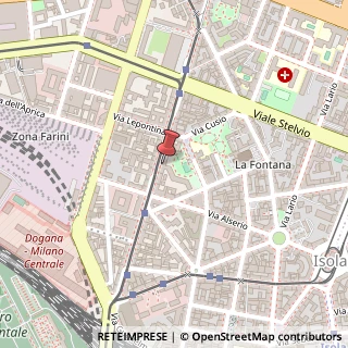 Mappa Via Carlo Farini, 56, 20159 Milano, Milano (Lombardia)