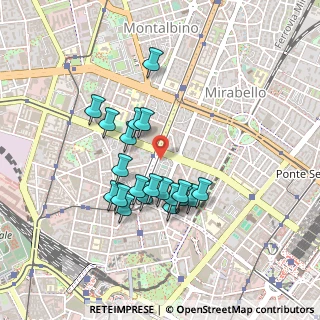 Mappa Zara, 20159 Milano MI, Italia (0.3855)