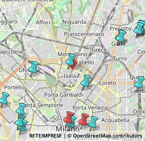 Mappa Zara, 20159 Milano MI, Italia (3.19882)