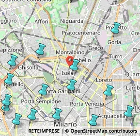 Mappa Zara, 20159 Milano MI, Italia (3.24222)