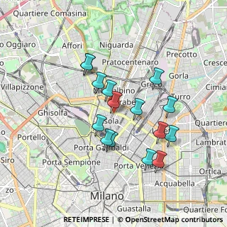 Mappa Zara, 20159 Milano MI, Italia (1.56467)