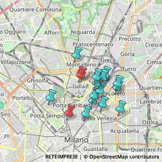 Mappa Zara, 20124 Milano MI, Italia (1.51313)