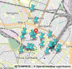 Mappa Zara, 20159 Milano MI, Italia (0.961)