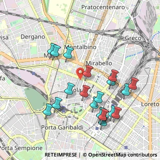 Mappa Zara, 20159 Milano MI, Italia (1.035)
