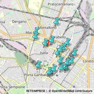 Mappa Zara, 20159 Milano MI, Italia (0.986)