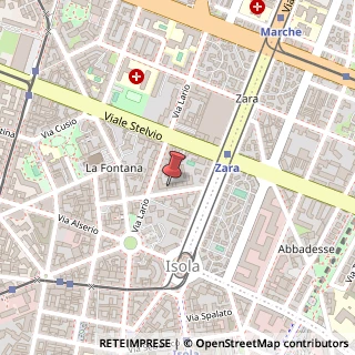 Mappa Via Francesco Arese, 12, 20159 Milano, Milano (Lombardia)