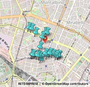 Mappa Via Francesco Arese, 20100 Milano MI, Italia (0.3445)