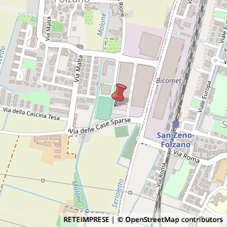 Mappa Via Delle Case Sparse, 103, 25124 Brescia, Brescia (Lombardia)