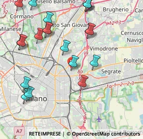 Mappa Via Mestre, 20132 Milano MI, Italia (4.9415)