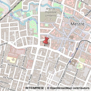 Mappa Via Giosuè Carducci, 58, 30171 Venezia, Venezia (Veneto)