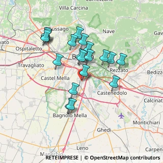 Mappa Via Camillo Benso Conte di Cavour, 25010 San Zeno Naviglio BS, Italia (6.7035)