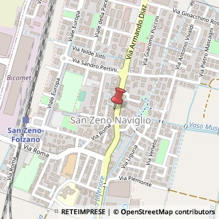 Mappa Via A. Diaz, 144, 25010 San Zeno Naviglio, Brescia (Lombardia)