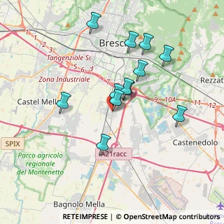 Mappa Via Camillo Benso Conte di Cavour, 25010 San Zeno Naviglio BS, Italia (3.27667)