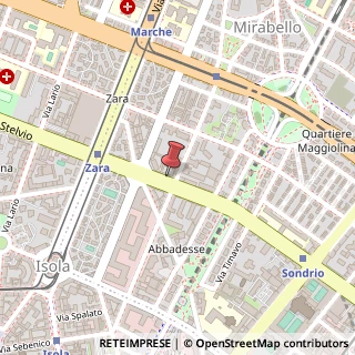Mappa Viale Nazario Sauro, 14, 20124 Milano, Milano (Lombardia)