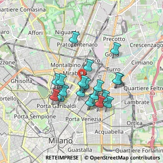 Mappa V.le Lunigiana Via Gioia, 20125 Milano MI, Italia (1.4585)