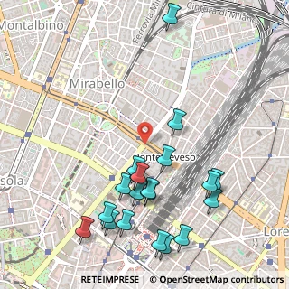Mappa Via Gaetano Braga, 20125 Milano MI, Italia (0.5865)