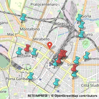 Mappa Via Gaetano Braga, 20125 Milano MI, Italia (1.205)